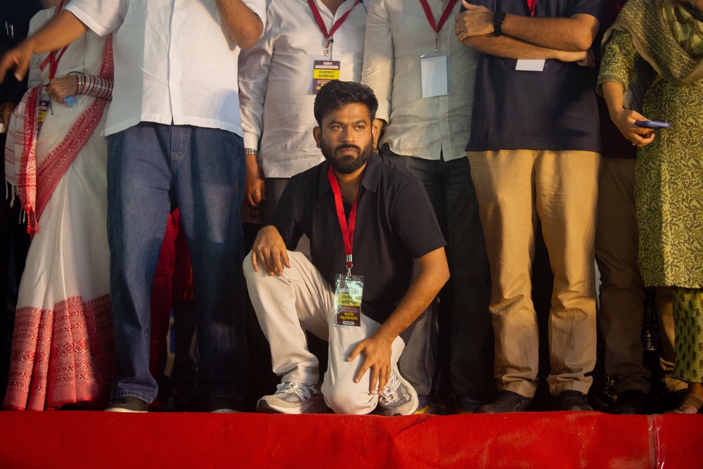 Abhijeet Dipke, founder of the Cockroach Janta Party, in Bengaluru on 8 October 2026 (Getty)