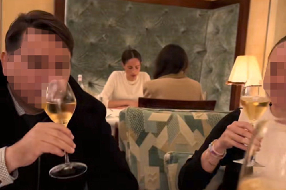 Meghan and Malala were spotted out together at Claridge's (TikTok/losrodriguez.mx)