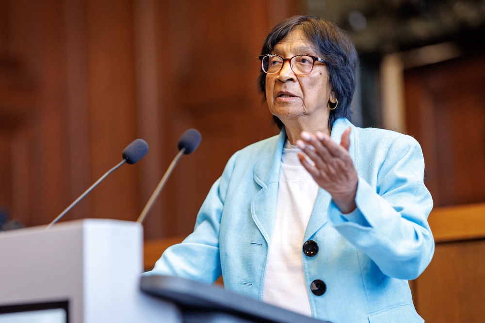 Pillay defended Nelson Mandela and other anti-apartheid activists before serving as a judge and later president of the International Criminal Tribunal for Rwanda ((c) Copyright 2026, dpa (www.dpa.de). Alle Rechte vorbehalten)