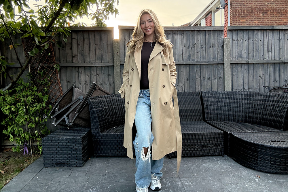The trench is lined for extra warmth in winter (Isabella Howells/The Independent)