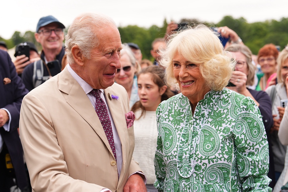 Image from: Harry and Meghan latest: Duchess says ‘it’s great to be back’ as couple make first joint visit since UK return