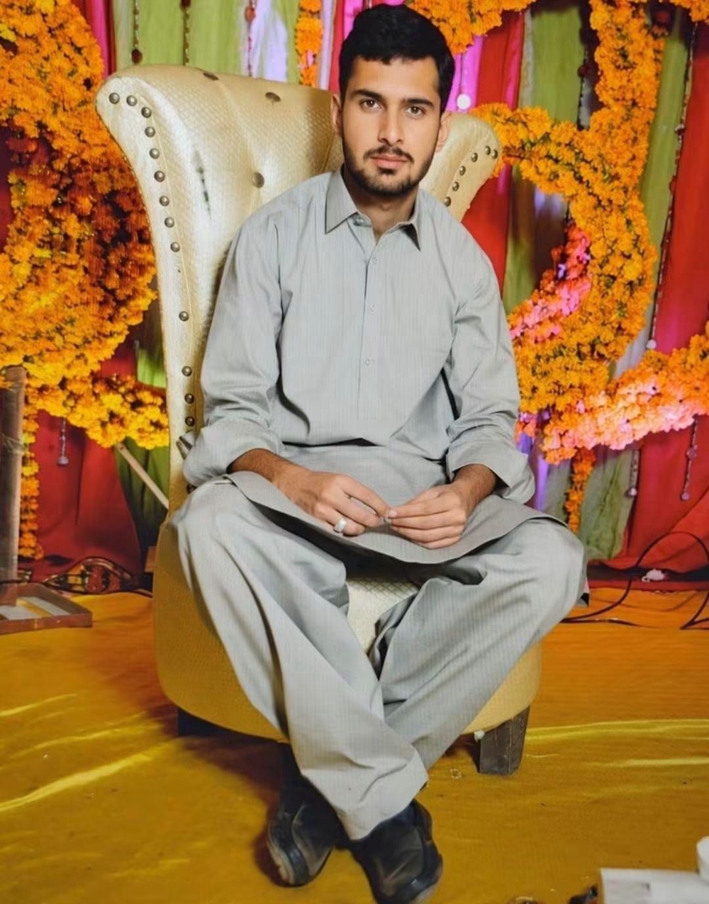 Fahad Barkat went missing after the clashes in Pakistan administered Kashmir began in June (Supplied)