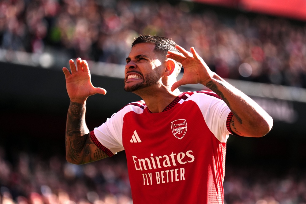 Image from: Arsenal v Leeds LIVE: Bruno Guimaraes stunner earns champions hard-fought Premier League win