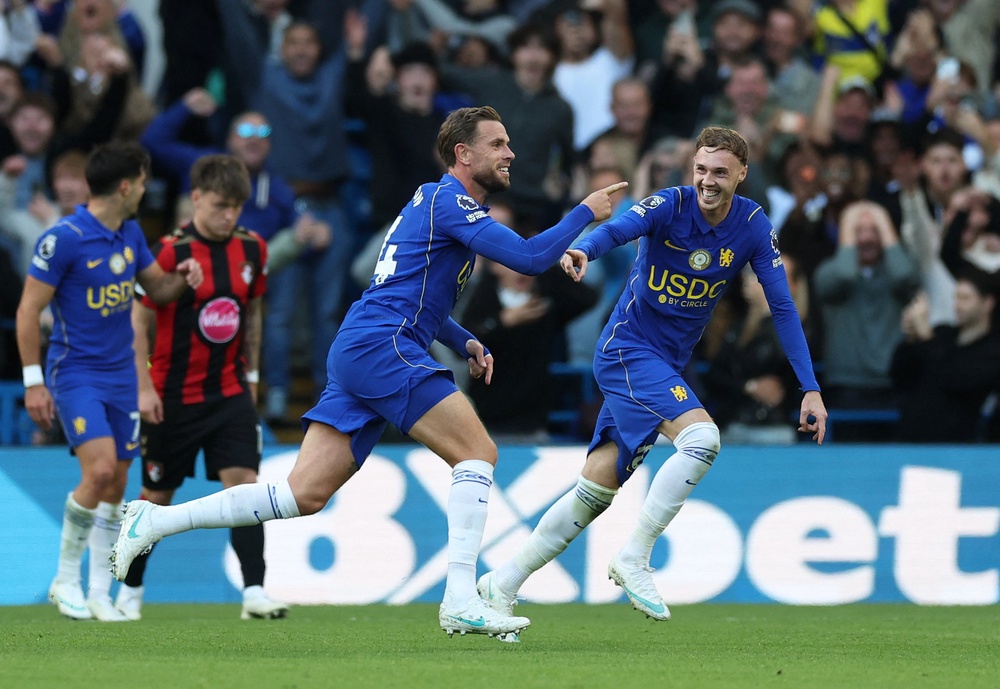 Jordan Henderson got Chelsea off to a flying start (Reuters)