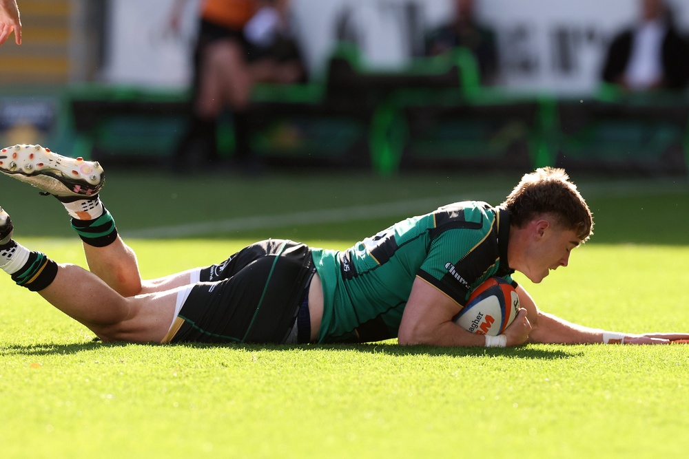 Tommy Freeman was among Northampton's try-scorers (Getty)