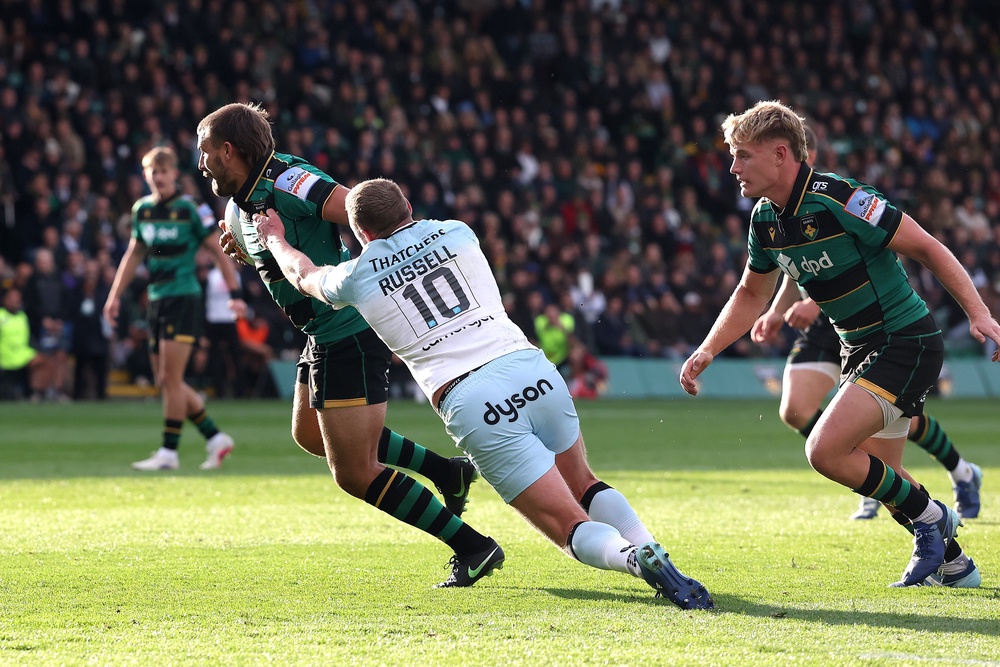 Finn Russell could not prevent Bath from being blown away (Getty)