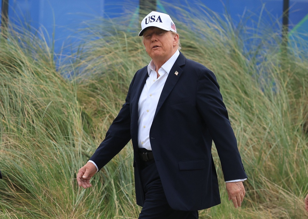 Donald Trump has said that Ukraine needs to get a new president (Liam McBurney/PA) (PA Wire)