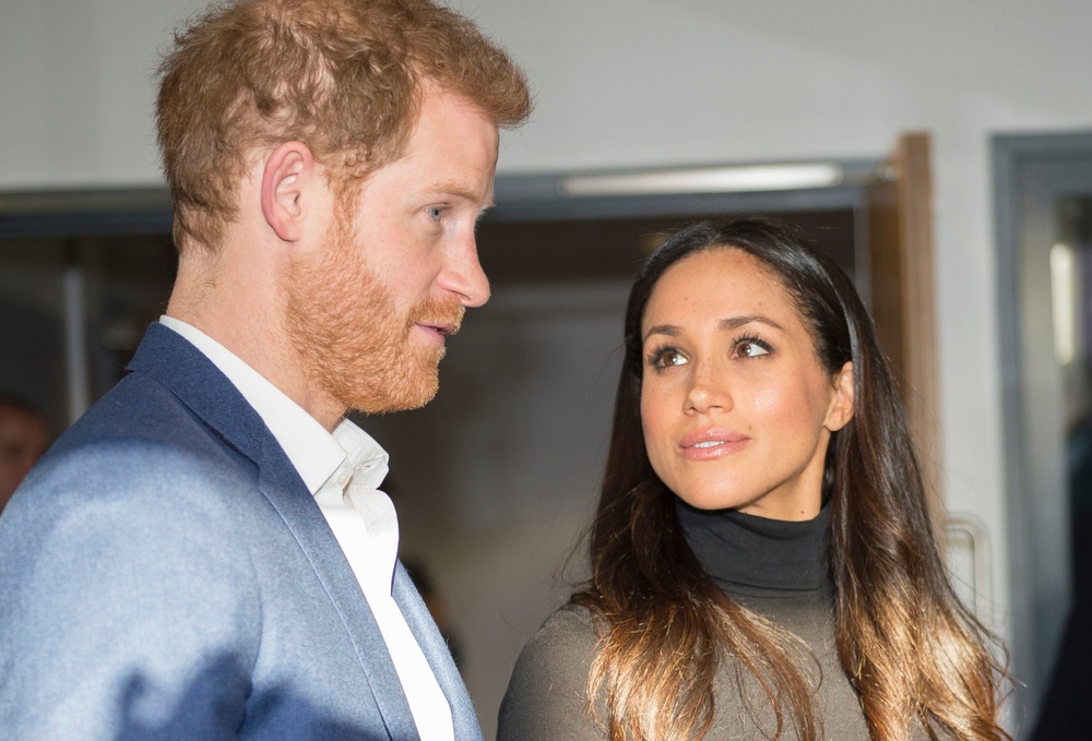 The couple visited Nottingham just after their engagement in 2017 (PA)