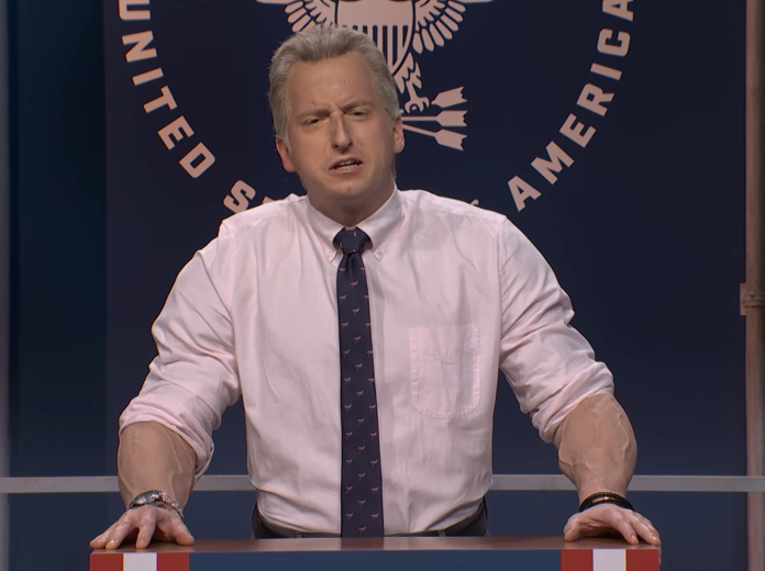 James Austin Johnson played Robert F. Kennedy Jr. during the cold open (SNL)