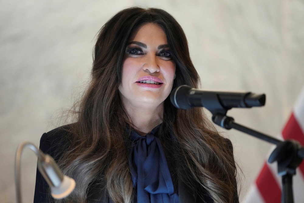 Kimberly Guilfoyle, the U.S. ambassador to Greece, has been accused of seeking a six-figure credit card bailout from a Trump donor (Reuters)