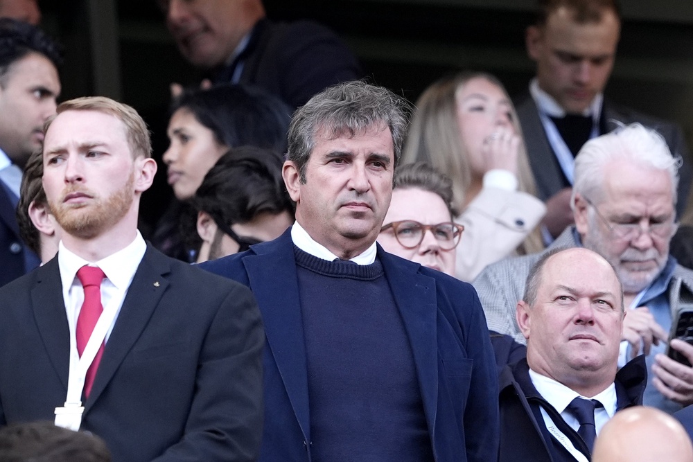 Man City CEO Ferran Soriano was in the stands at Anfield (PA Wire)
