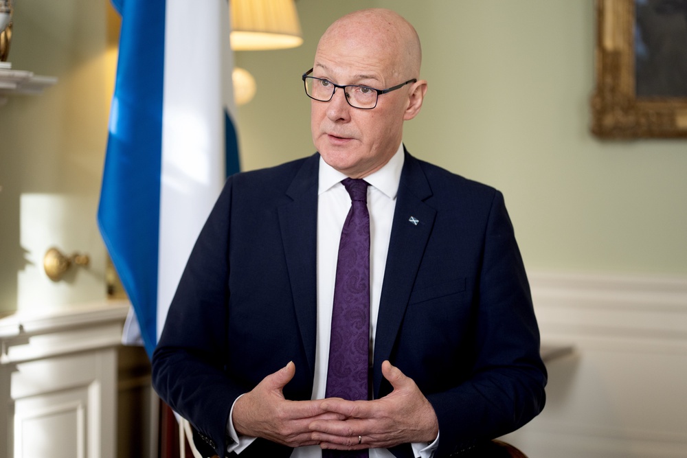 First Minister John Swinney was speaking ahead of the SNP conference (Jane Barlow/PA) (PA Wire)