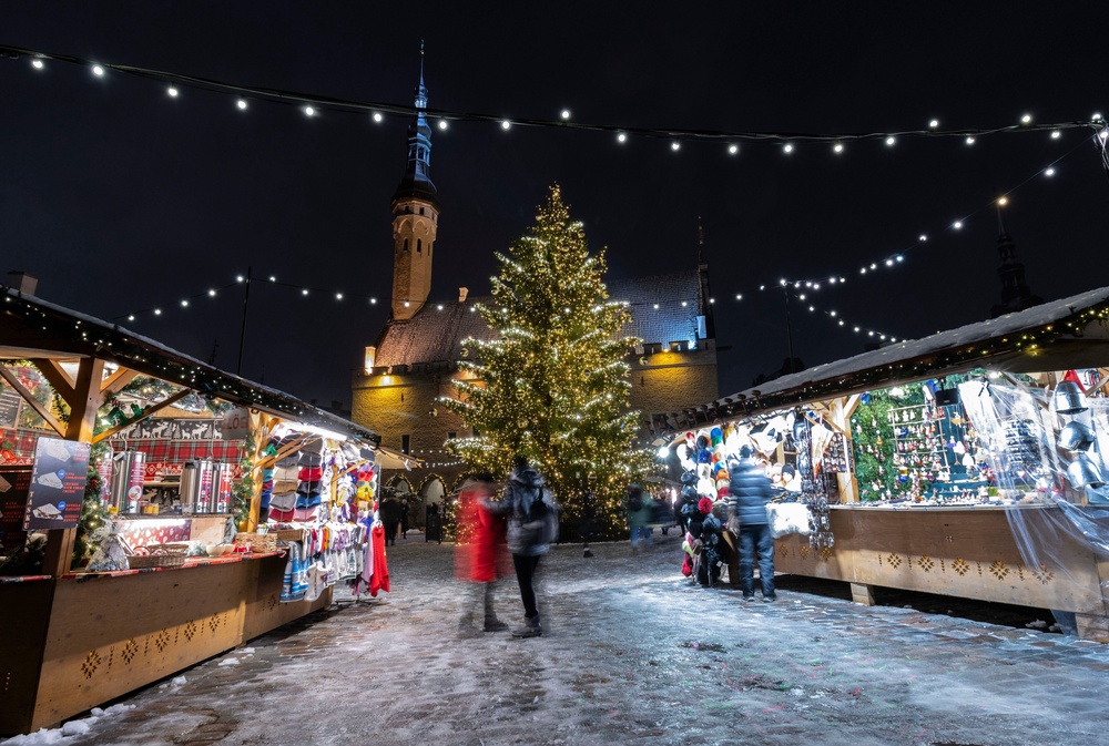 Tallinn Christmas market (PA)