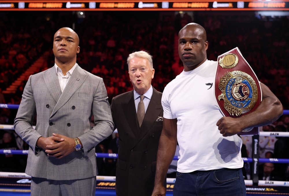 Image from: Dubois vs Wardley LIVE: Start time, undercard, fight updates and results tonight