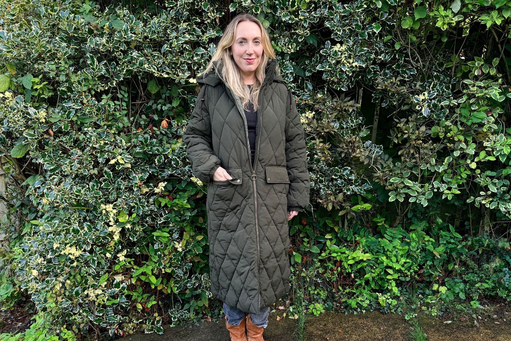 The quilted style is a heritage fashion take on the duvet coat (Helen Wilson-Beevers/The Independent)