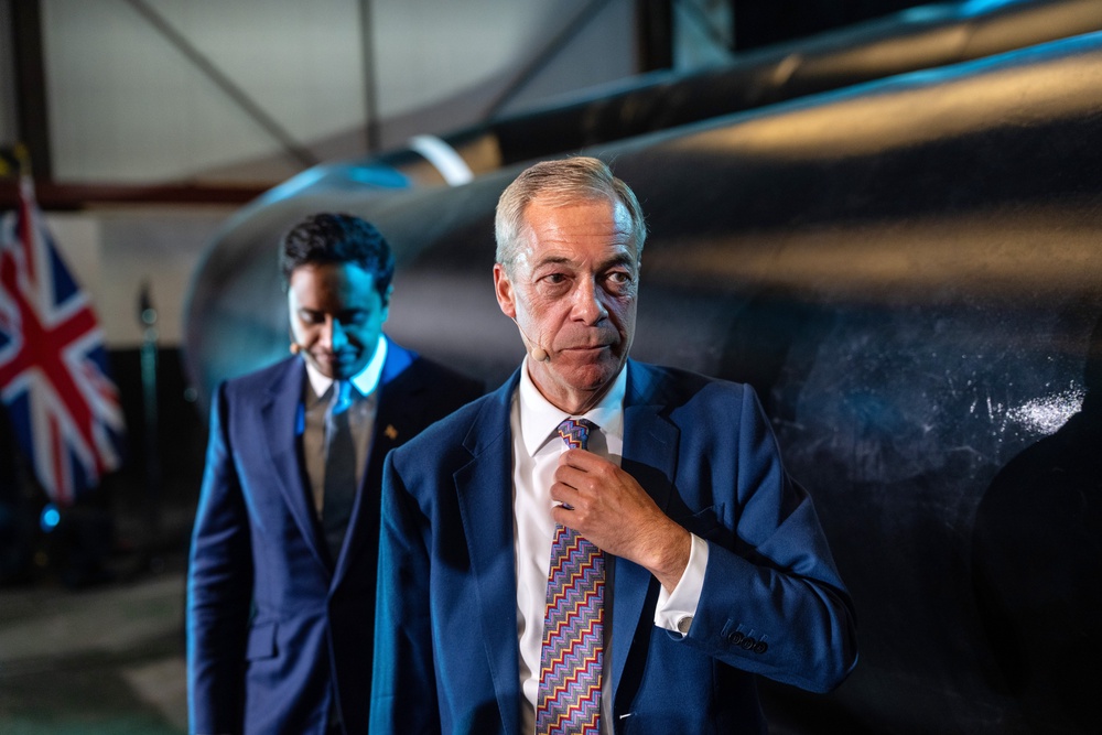 Nigel Farage announced the policy on Monday which would see all pending asylum cases rejected, with applicants then liable for deportation (Getty)