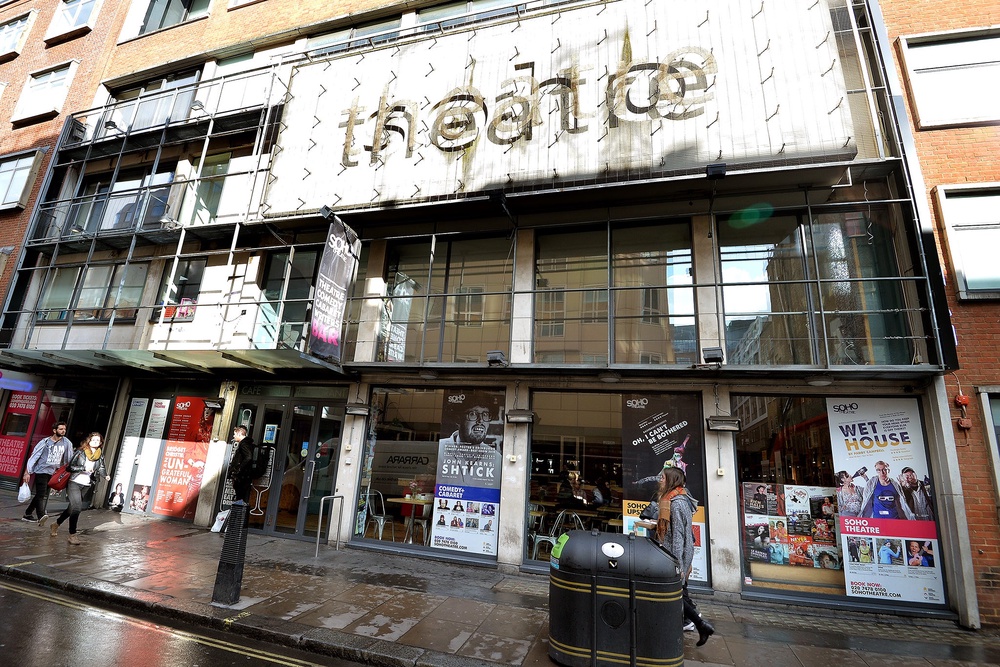 The Soho Theatre in Dean Street, central London (PA)
