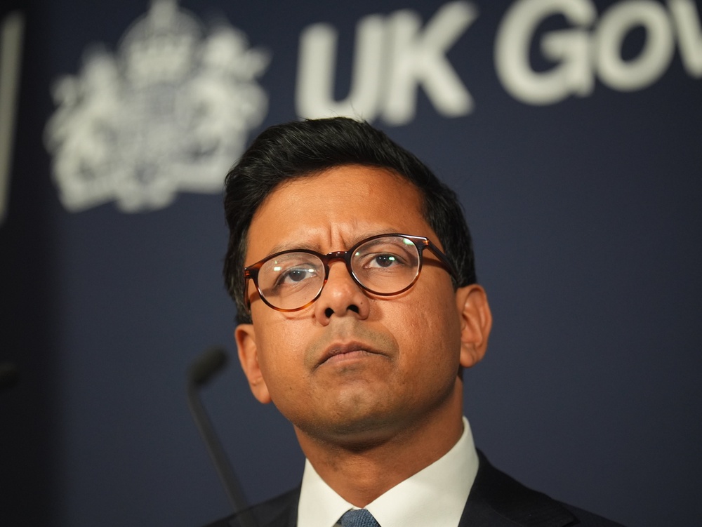 AI minister Kanishka Narayan delivered a speech on strengthening the UK’s resilience to AI risk at Base One in North Acton, London (James Manning/PA) (PA Wire)