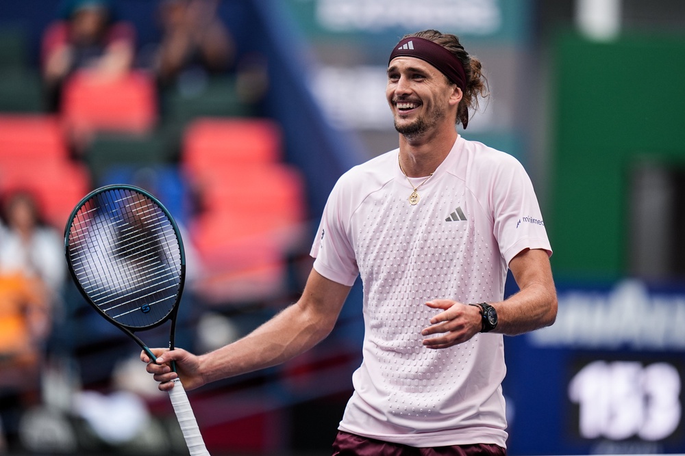 Alex Zverev will be year-end world No 1 for the first time (Getty)
