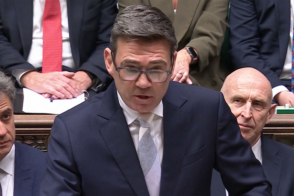 Downing Street was forced to issue two clarifications of Burnham’s position, with a spokesperson for the PM insisting the guilty verdict against the club is ‘serious’ (Parliament TV)