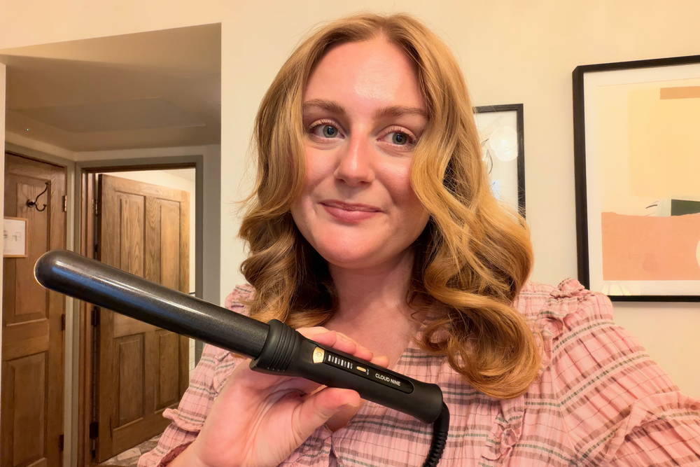 The styler allowed me to create curls with volume and bounce (Lucy Smith/The Independent)