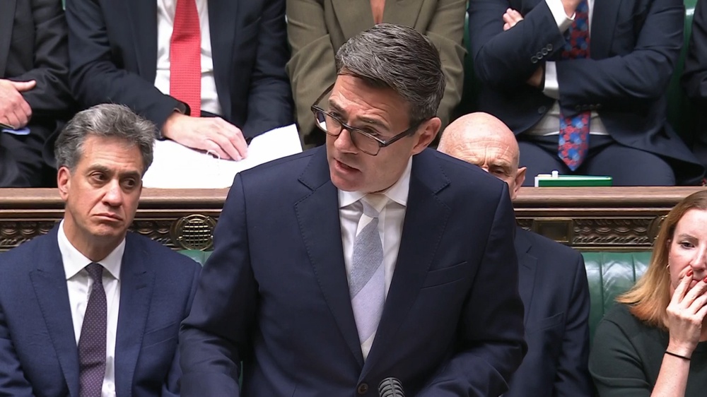 Andy Burnham told MPs Iran could be hit with further sanctions (House of Commons/UK Parliament) (PA Wire)