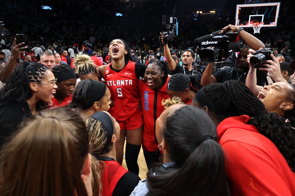 The team has played previous games in State Farm Arena, but the facility is currently booked (Getty)
