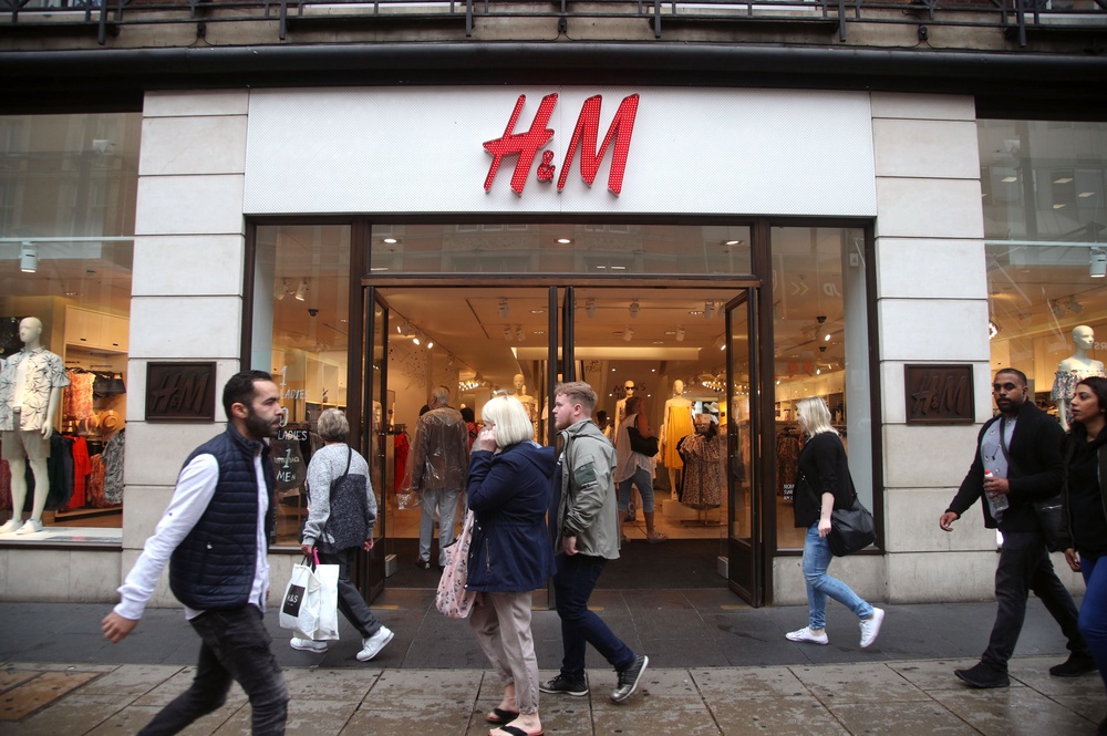 Last month, H&M said net sales had increased £4.4 billion between June and September (Yui Mok/PA) (PA Archive)