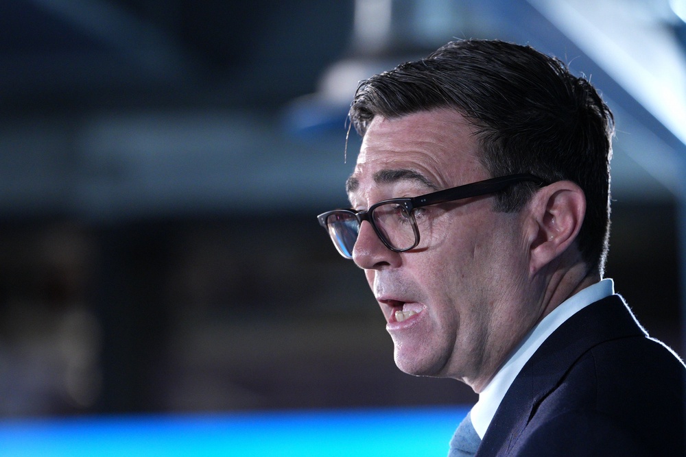 Prime Minister Andy Burnham was criticised for his comments (Christopher Furlong/PA)