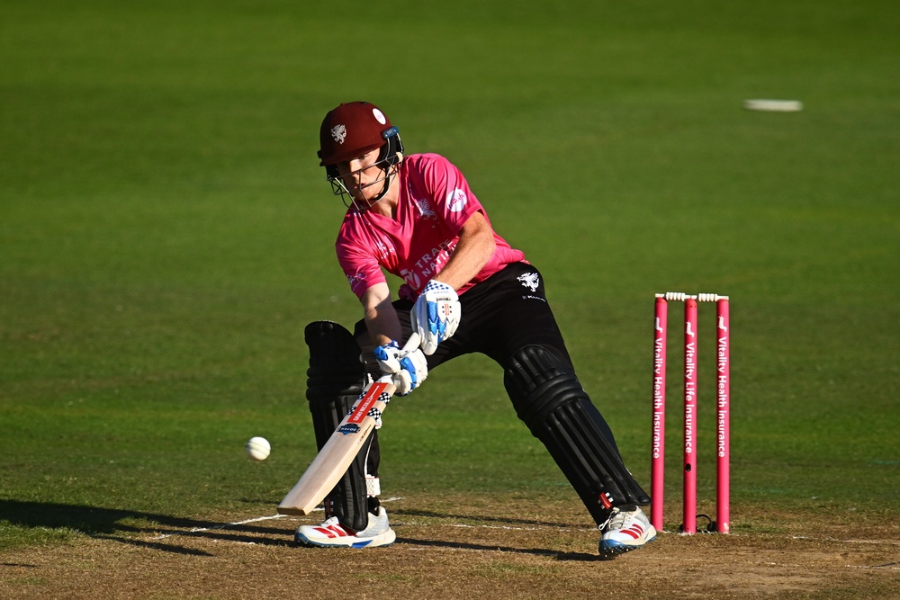 Somerset's Thomas Rew is included in the England squad (Getty)