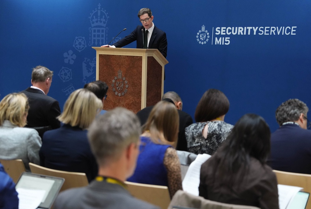 Sir Ken McCallum said that the UK had entered a ‘new era of national security’ (Getty)