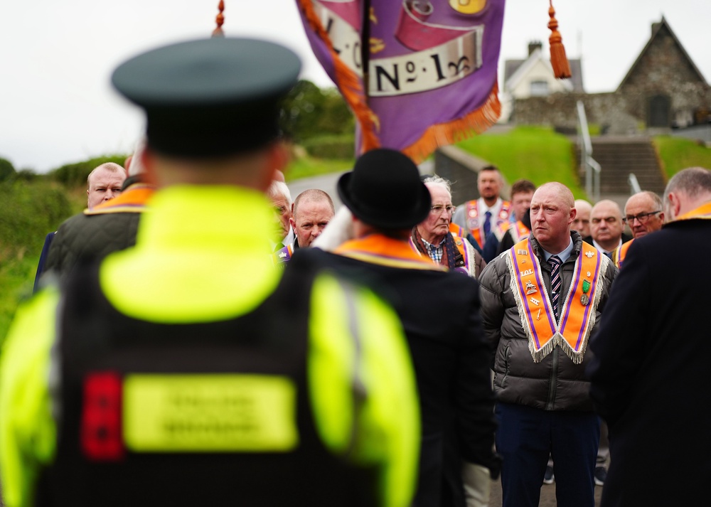 The unionist community has been urged to ‘stay lawful’ (Brian Lawless/PA) (PA Wire)
