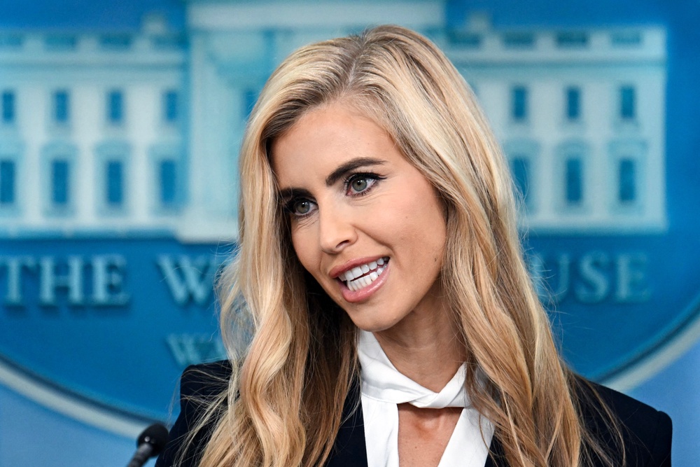 Zacharia, until recently, worked in senior comms at Trump Media and Technology Group, and has spent years being a pretty reliable MAGA cheerleader on Newsmax and Fox News (AFP via Getty)