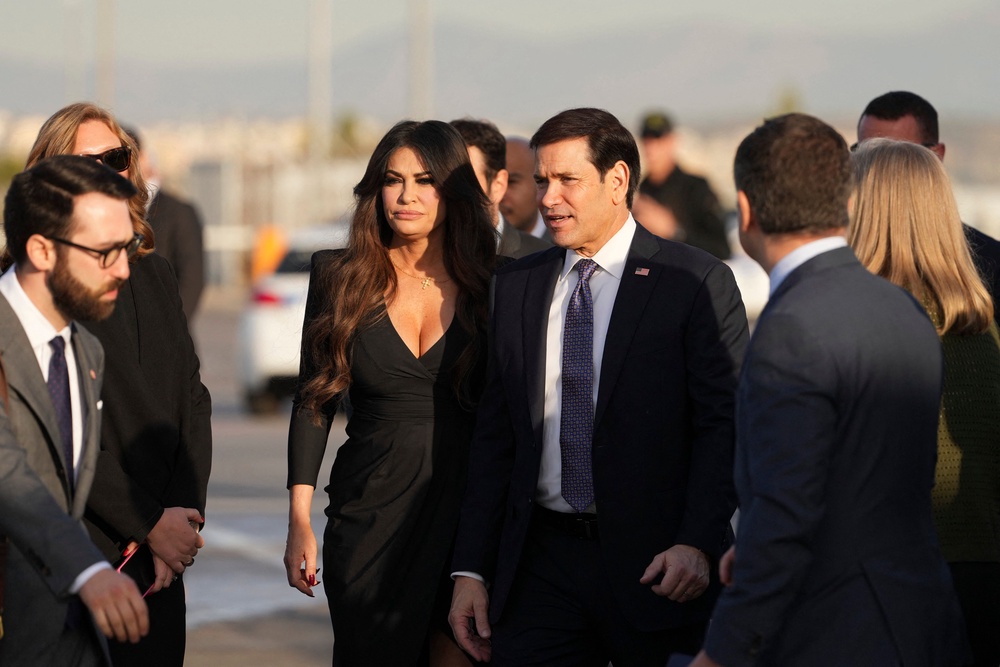 Trump officials had discussed axing Guilfoyle while Rubio was in Greece between October 6 and 8. However, the secretary didn’t want such a move to upstage his visit (AFP/Getty)