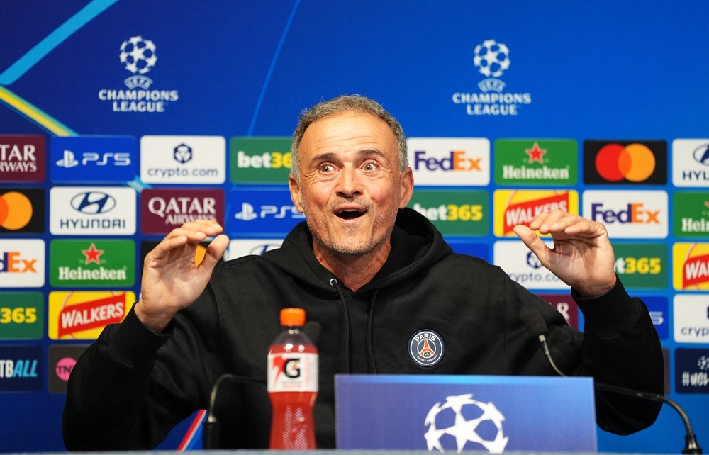 Luis Enrique says he hopes Man City 