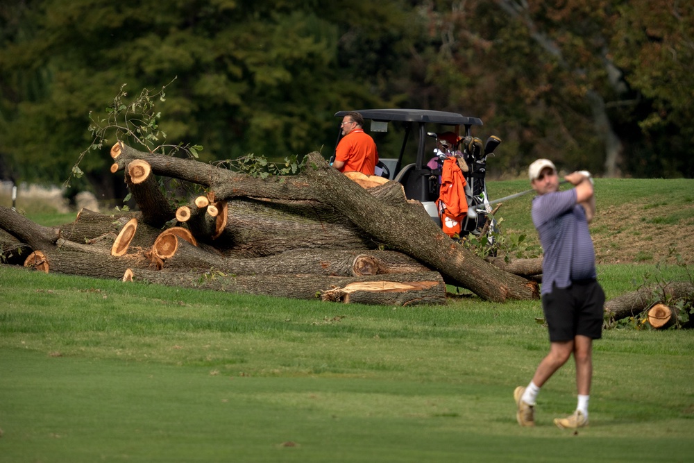 Trump, a golf aficionado who plays often, had already announced plans to makeover the links as part of his broader push to renovate and refurbish places around Washington, including the White House and the Kennedy Center performing arts center (Associated Press)