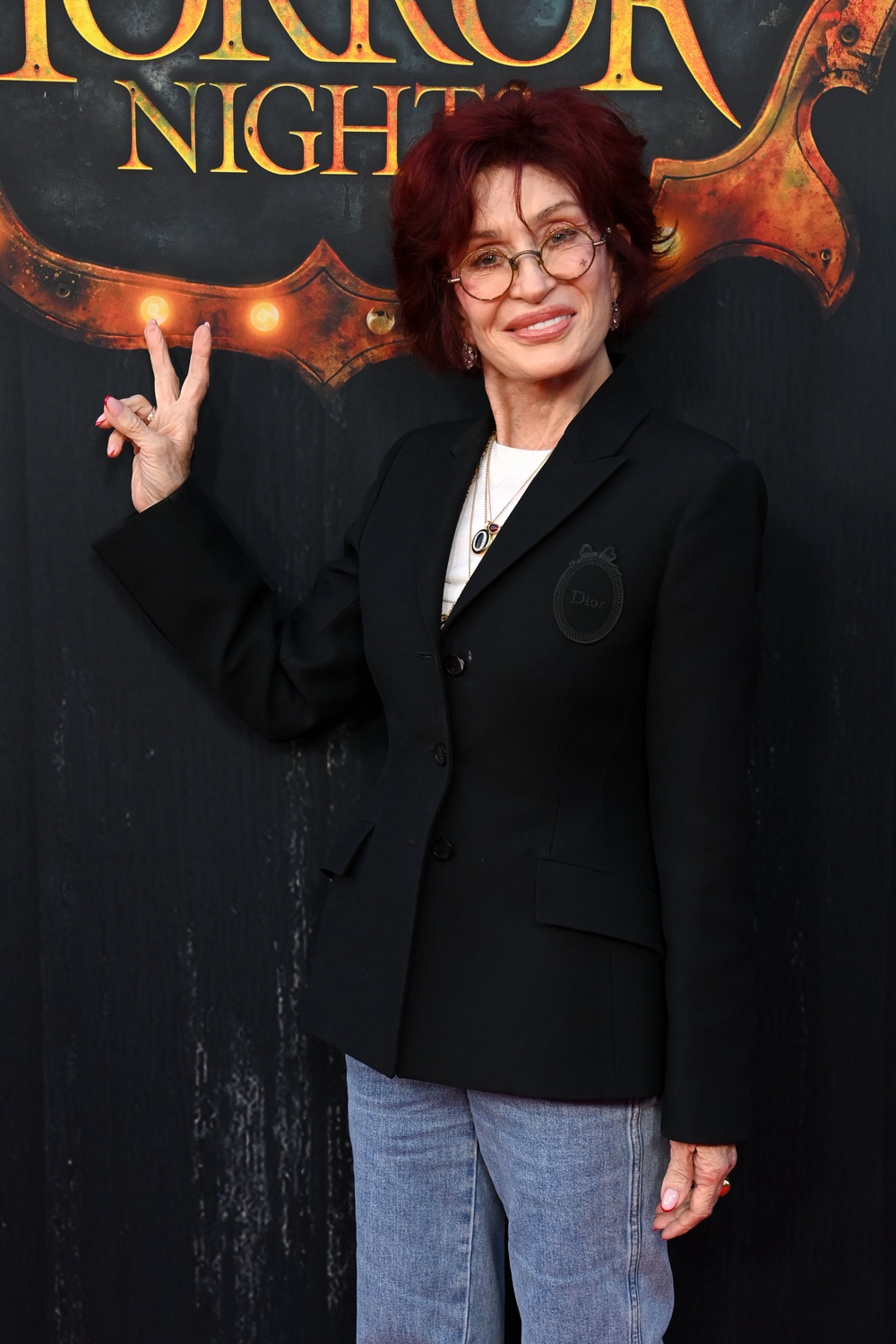 Sharon Osbourne spoke about the advice given to her late husband Ozzy before he took the stage for his final show (Getty)