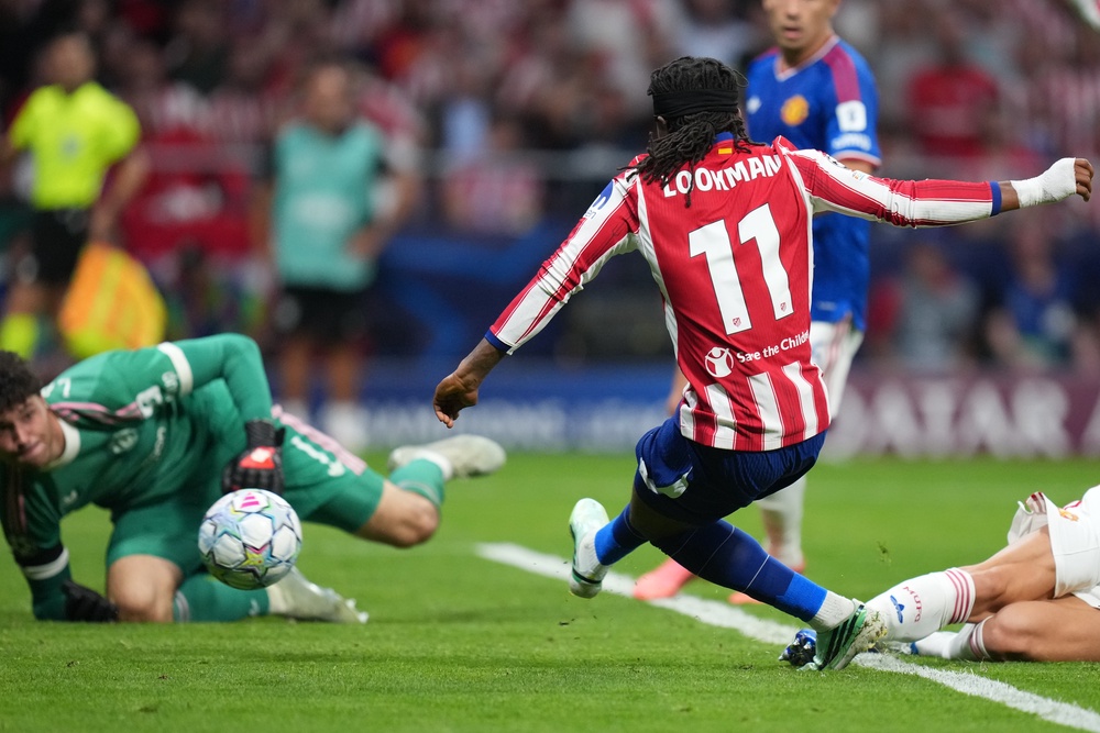 Ademola Lookman tapped in from close range to seal the result (AP)