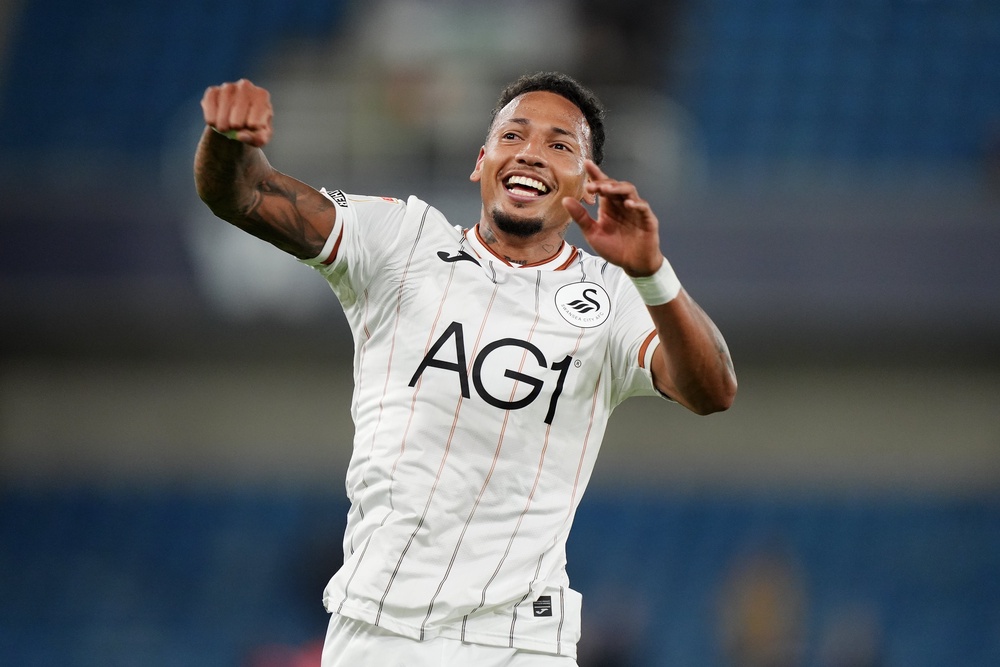 Brazilian winger Ronald scored the winning goal as Swansea claimed a 1-0 victory over Millwall (PA)