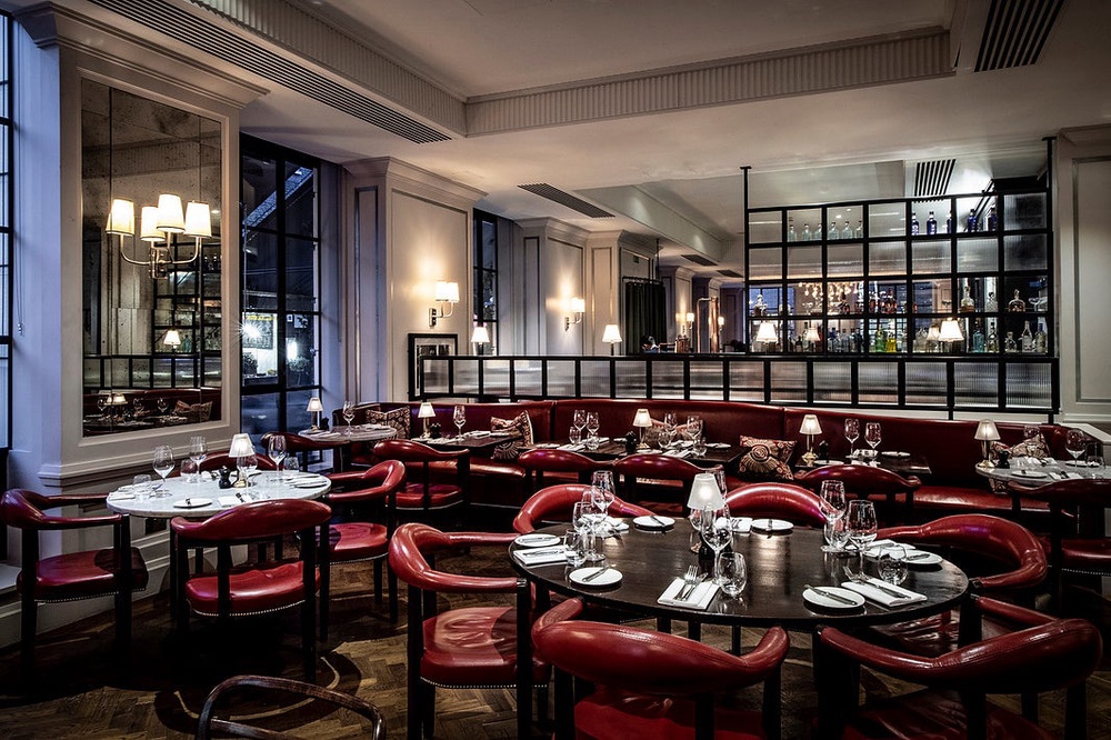 108 Brasserie combines fine dining with a warm atmosphere (The Marylebone)