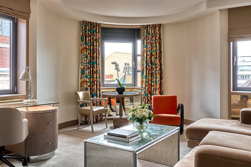 A lounge in one of The Marylebone’s rooms (The Marylebone)