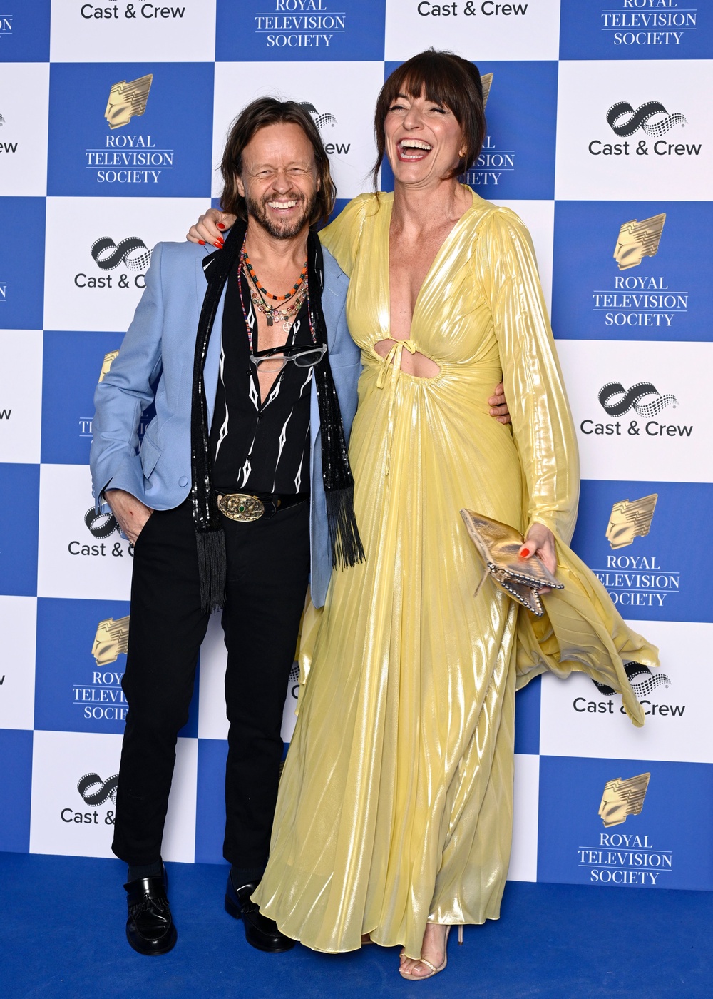 Davina McCall with husband Michael Douglas (Getty)