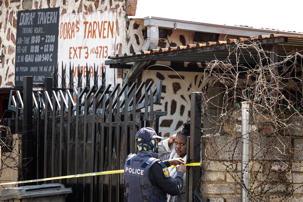 South Africa has a growing problem with gun crime. (AFP/Getty)