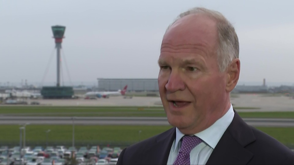 The speech comes after Heathrow chief executive Thomas Woldbye said he hoped the Prime Minister will throw his weight behind the third runway scheme (PA) (PA Archive)