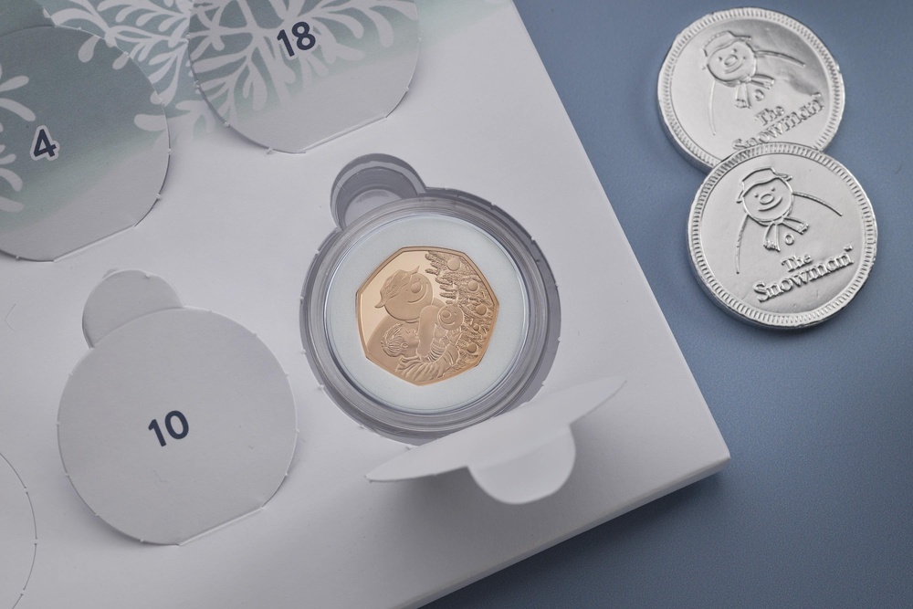 A gold coin has been hidden in one of The Royal Mint’s calendars (Royal Mint)