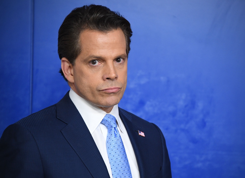 Even Anthony Scaramucci, the former White House communications director who lasted just 11 days on the job, is question how long Katie Zacharia will last after her disastrous first press briefing (AFP/Getty)