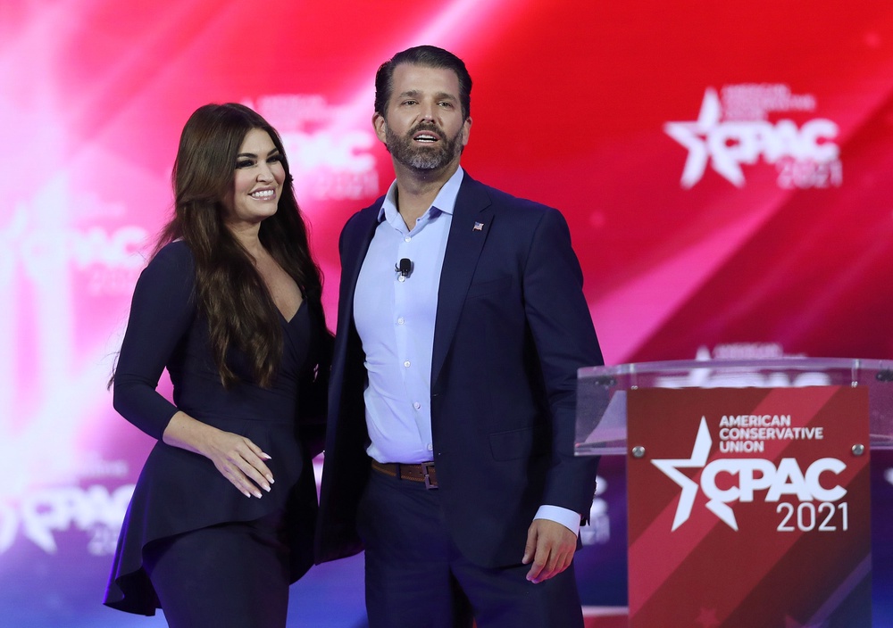 One anonymous source told the newspaper that Trump allies were worried Guilfoyle could release the explosive contents of a diary now that she has ‘nothing to lose’ (Getty)