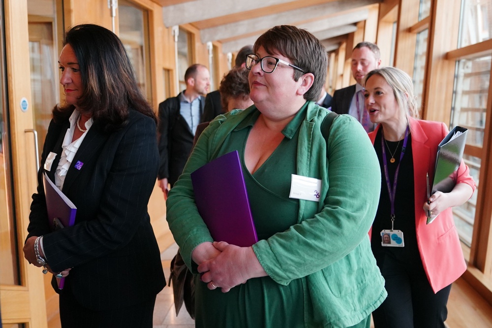 Green MSP Laura Moodie said high streets were being ‘hollowed out’ (Jane Barlow/PA) (PA Wire)