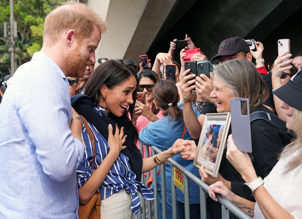 Harry and Meghan will carry out a visit to Nottingham on Thursday (Jonathan Brady/PA) (PA Wire)
