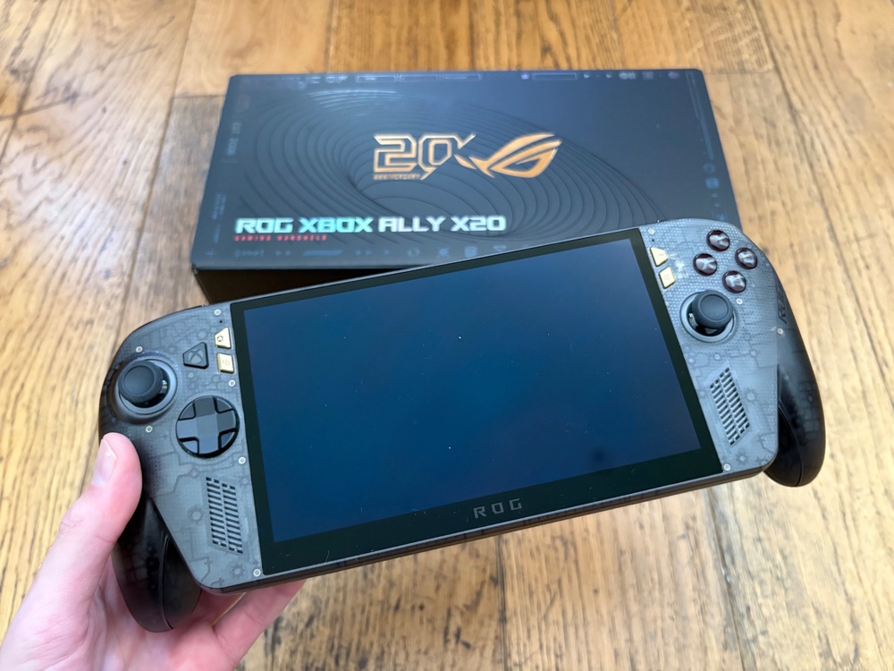 The ASUS ROG Xbox Ally X20 is an impressive handheld gaming PC in its own right (Jake Brigstock, The Independent)